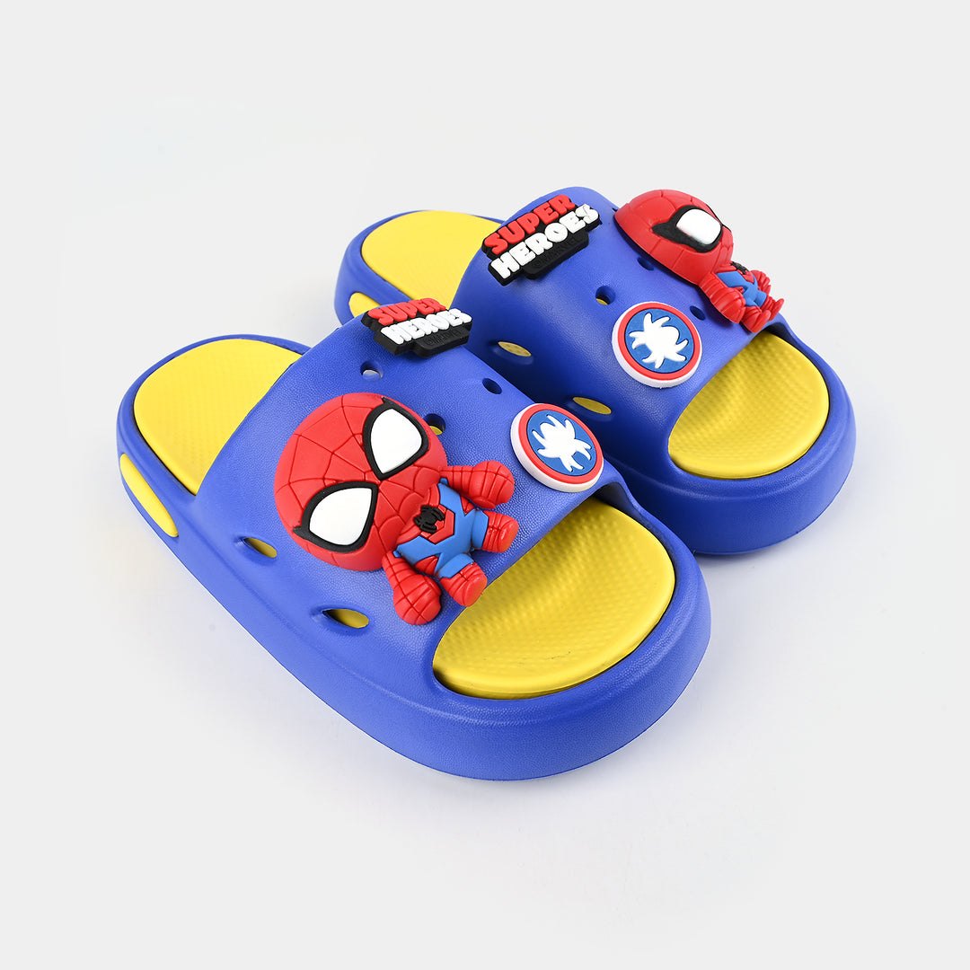 Boys Slippers A01-8-Blue