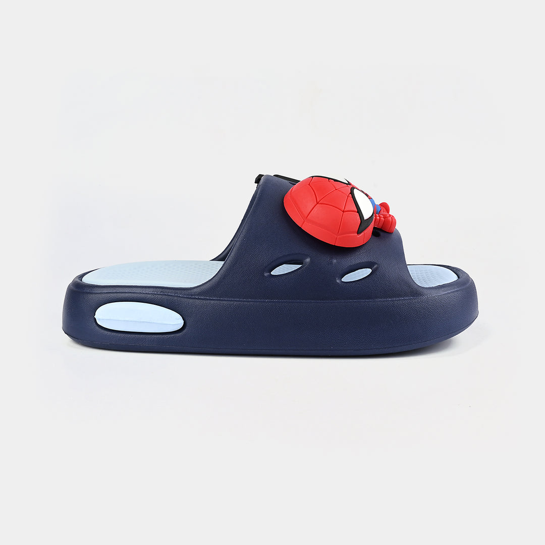 Boys Slippers A01-8-NAVY