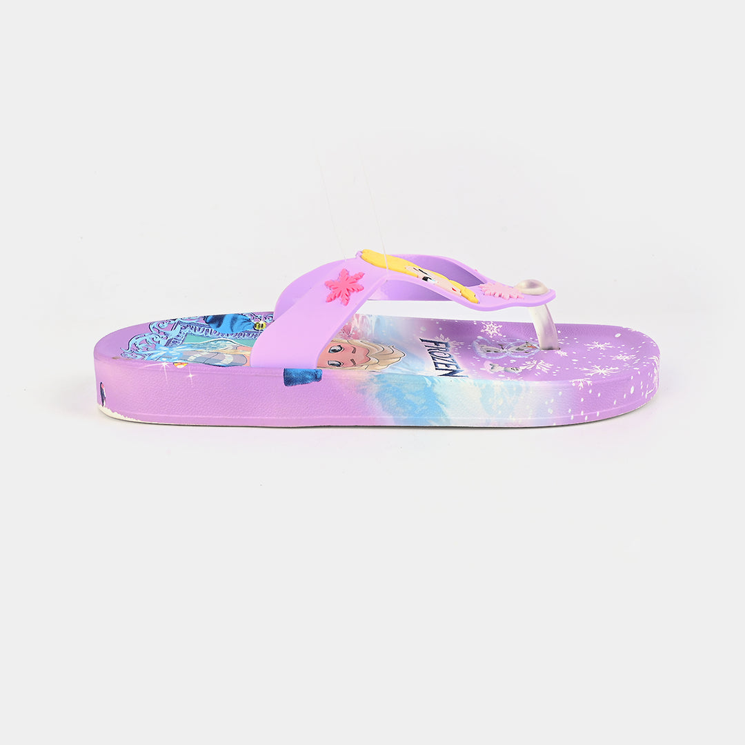 Girls Slippers 338-17-Purple