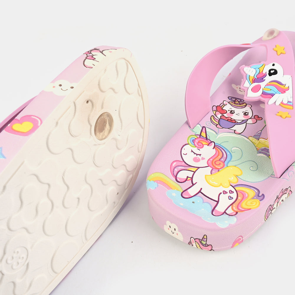 Girls Slippers 338-18 - Baby Pink