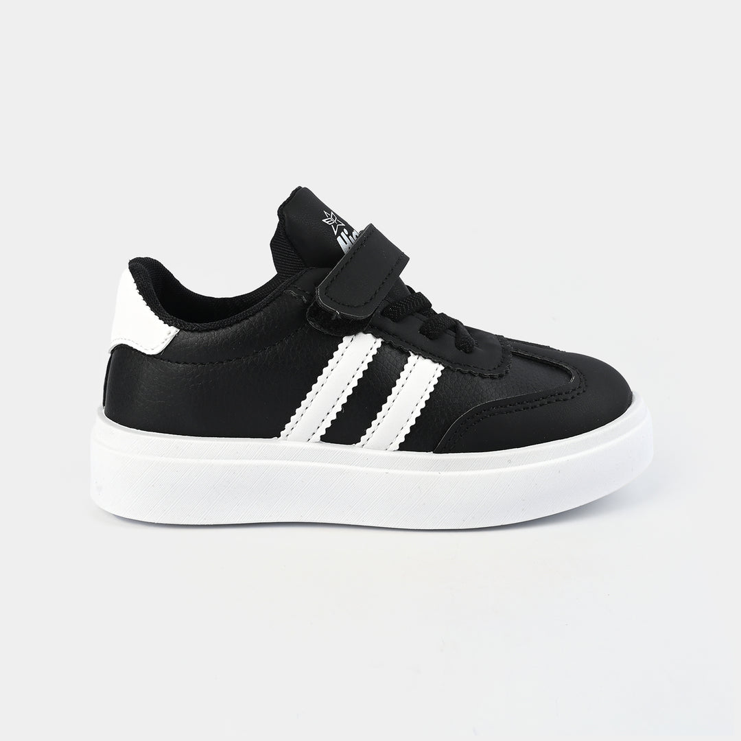 Boys Sneakers WY-40-Black/Whit