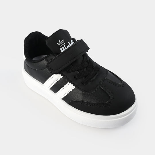 Boys Sneakers WY-40-Black/Whit