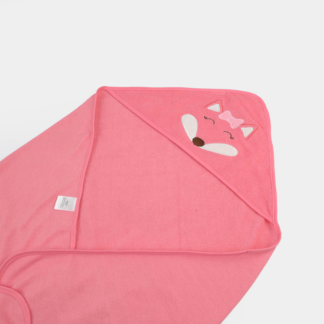 Hooded Bath Towel & 5 Washcloths