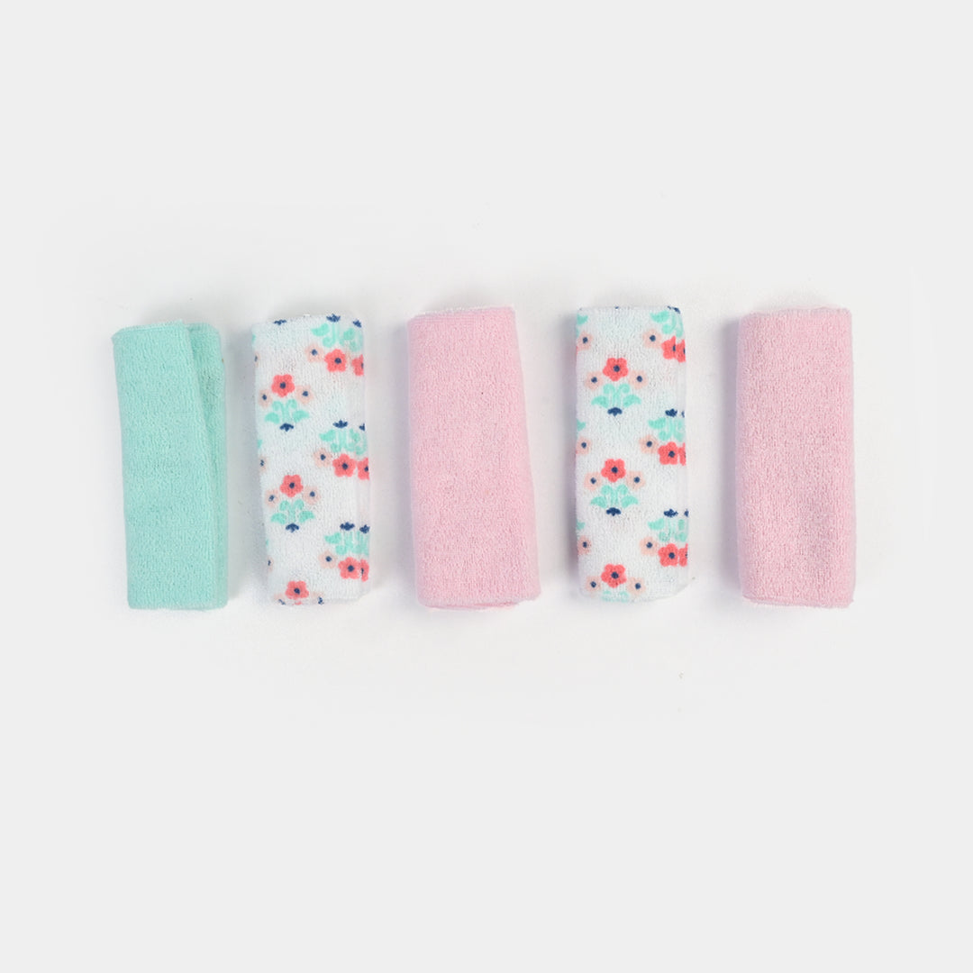 Hooded Bath Towel & 5 Washcloths