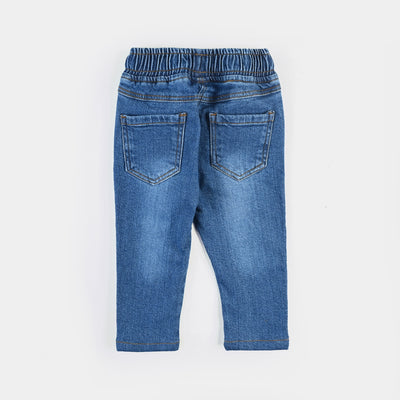 Infant Girls Denim Pant-Mid Blue