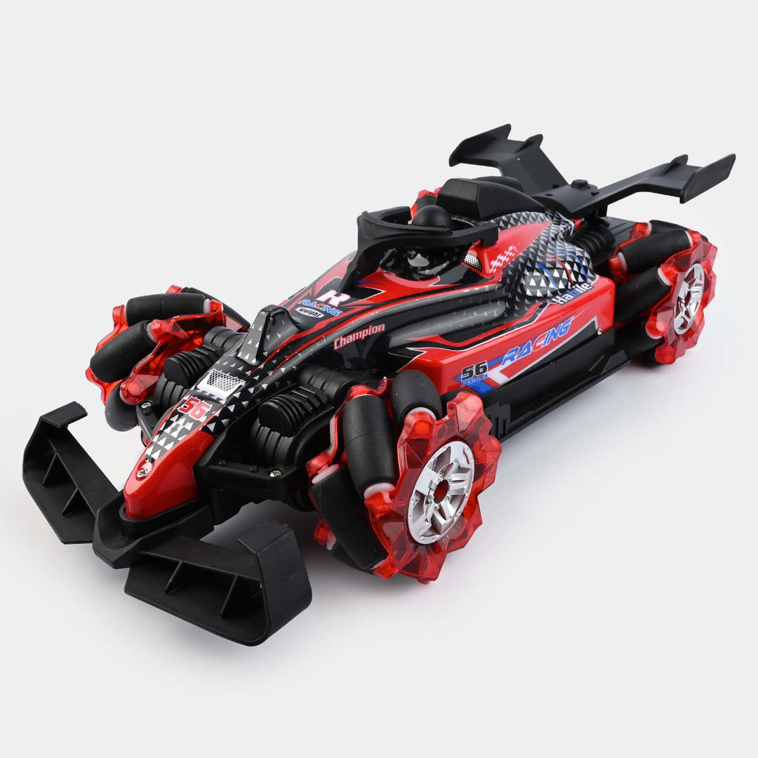 REMOTE CONTROL FORMULA CAR WITH DOUBLE SMOKE FUNCTION