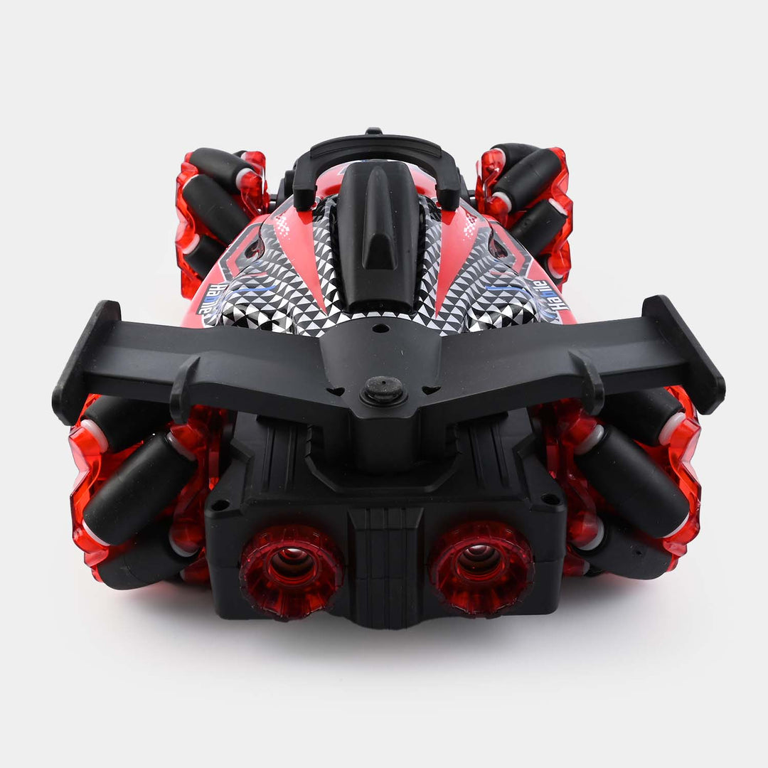 REMOTE CONTROL FORMULA CAR WITH DOUBLE SMOKE FUNCTION