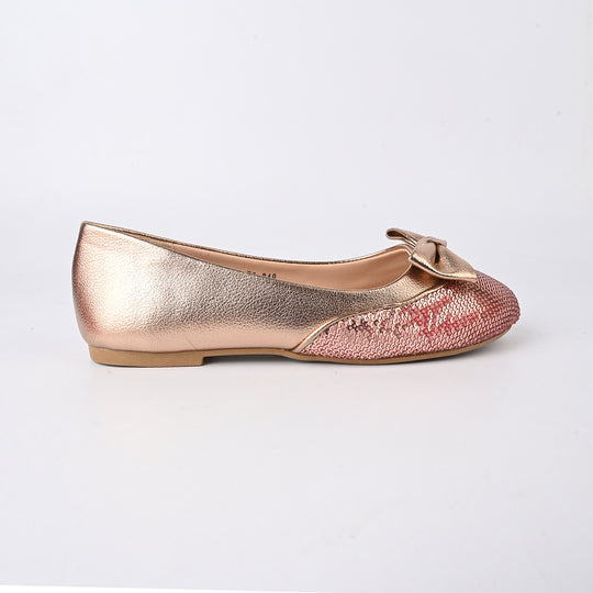 Girls Pumps ZP-040-Champagne