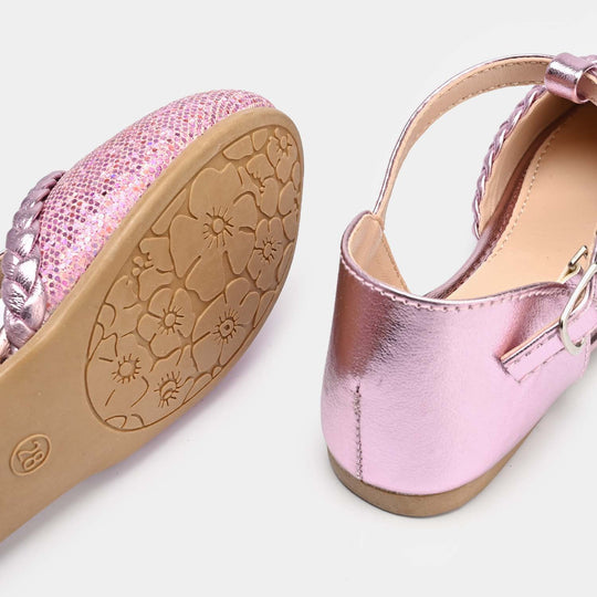 Girls Pumps 11-13-Pink