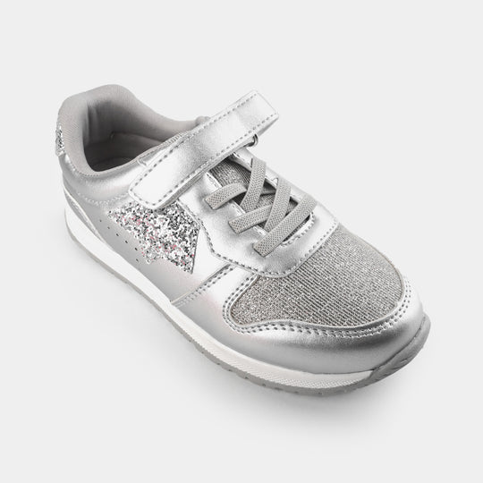 Girls Joggers H9883-L6-SILVER