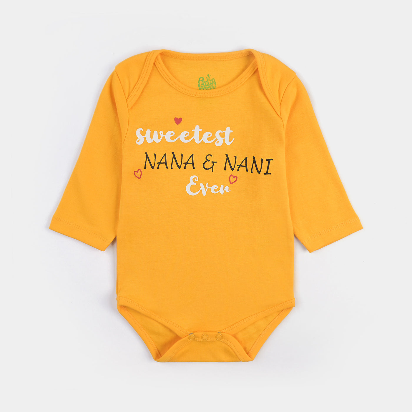 Infant Unisex Cotton Interlock Romper SWEETEST NANA & NANI EVER-Citrus