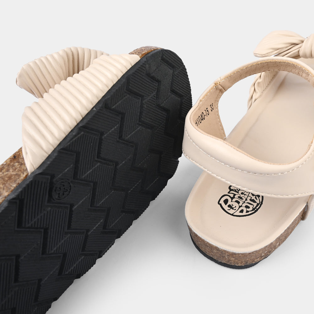 Girls Sandal H1040-15-BEIGE