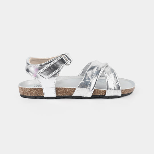 Girls Sandal H1040-L13-SILVER