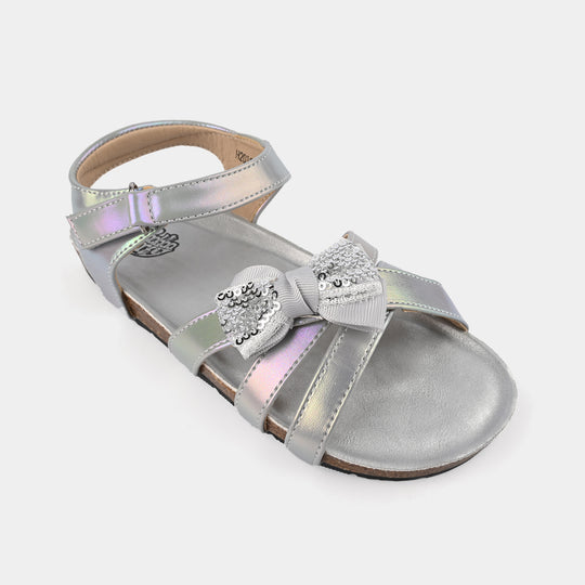 Girls Sandal H2019-2-SILVER