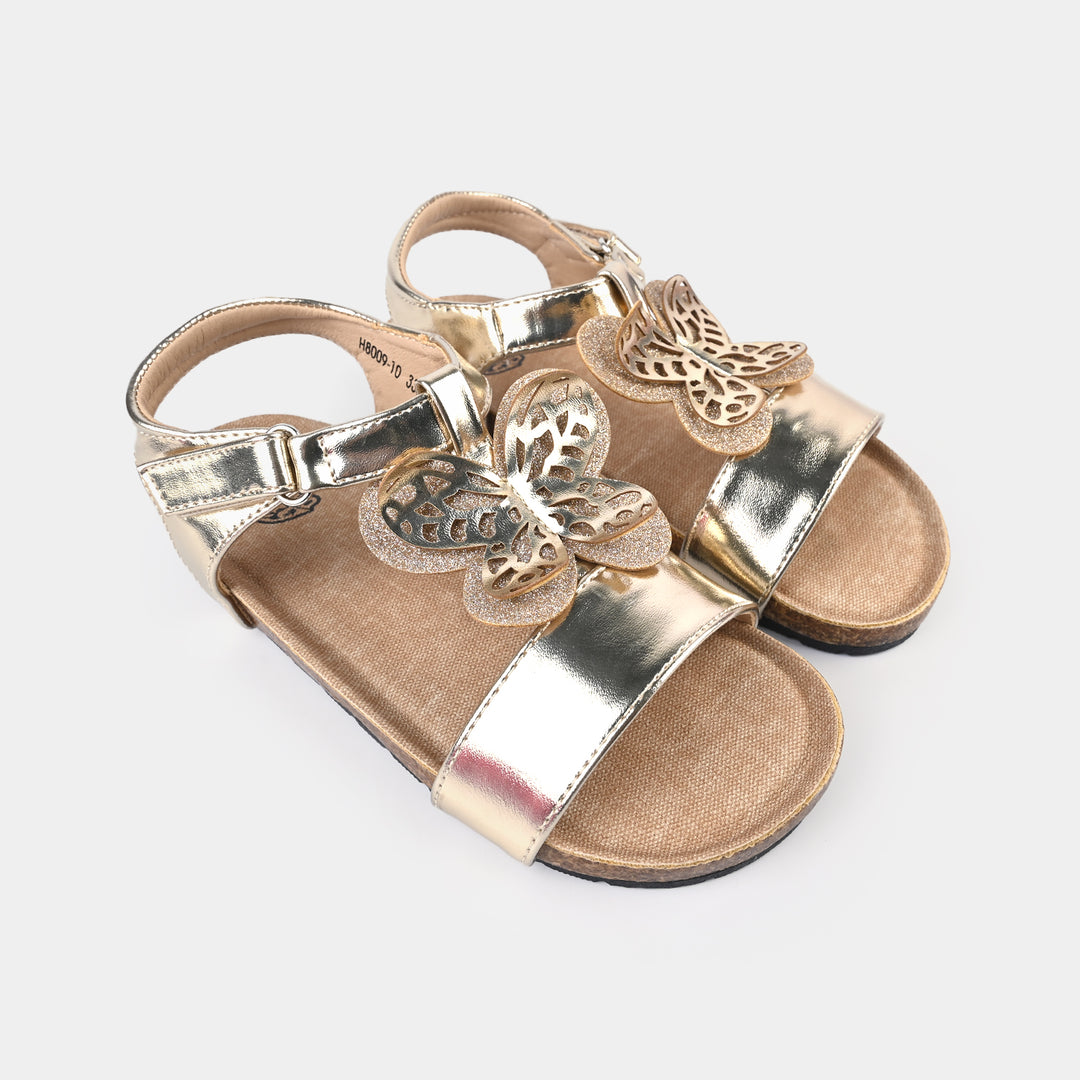 Girls Sandal H8009-10-Golden