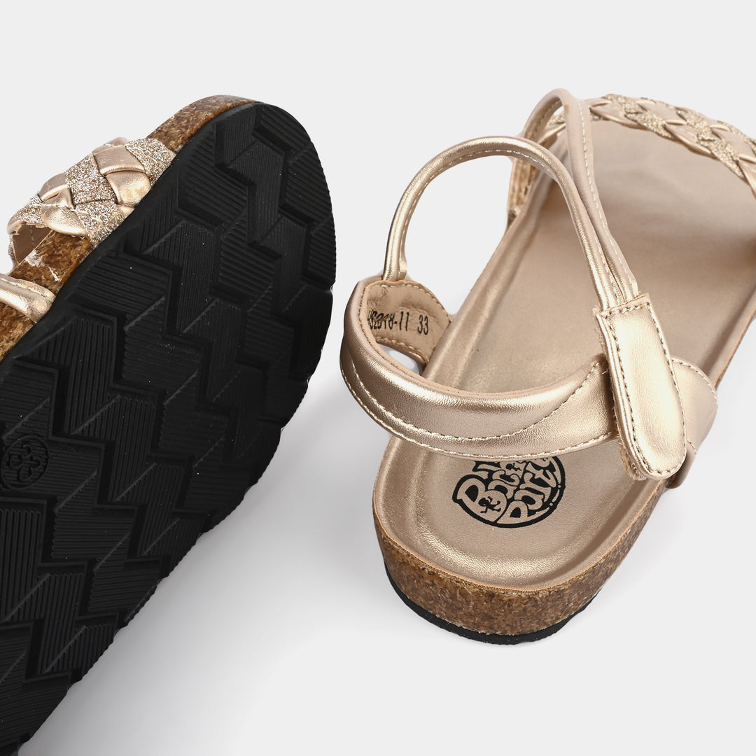 Girls Sandal HS2018-11-Golden