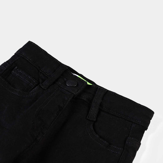 Infant Girls Denim Stretch Pant Basic-BLACK