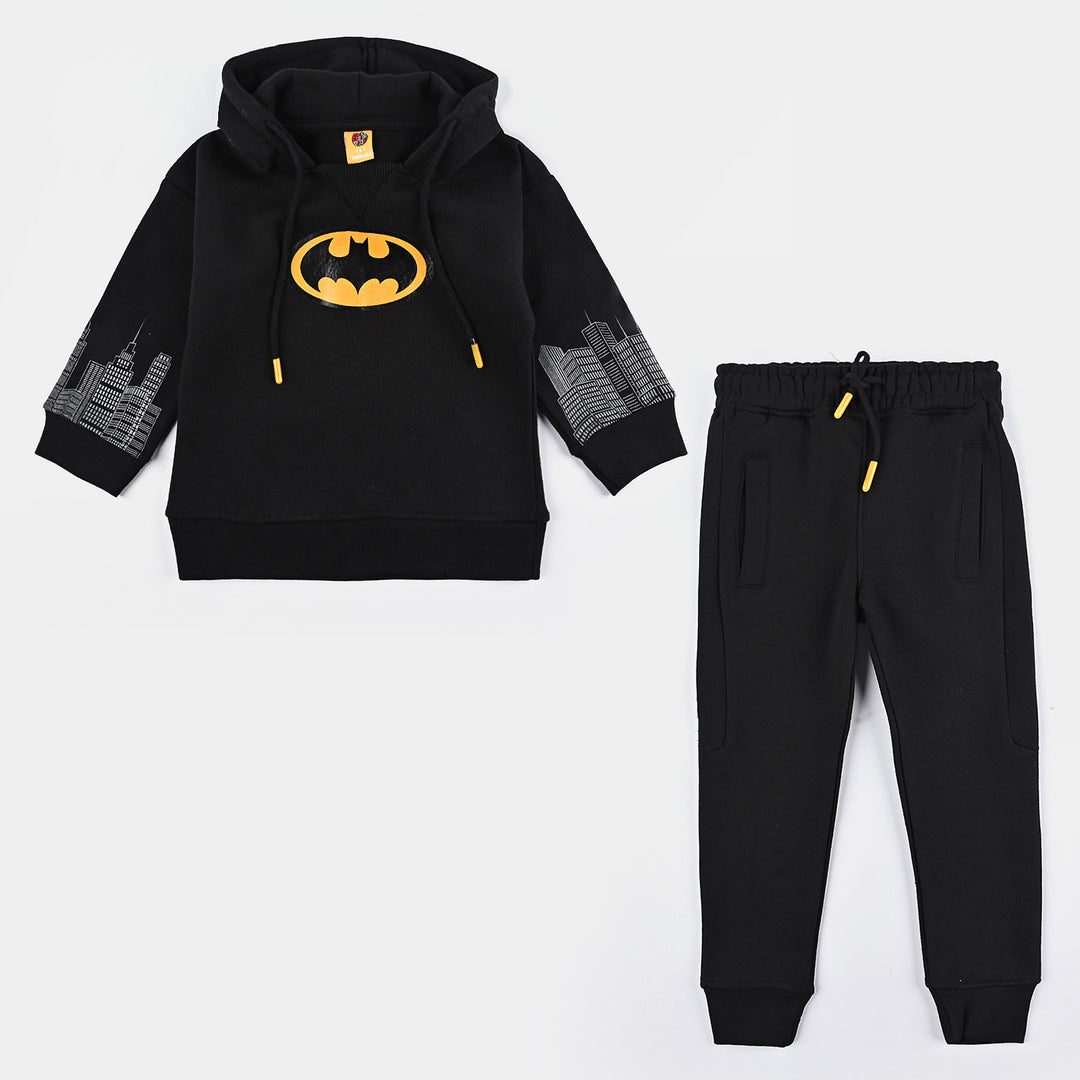 Boys Fleece 2 Piece Suit -Jet Black