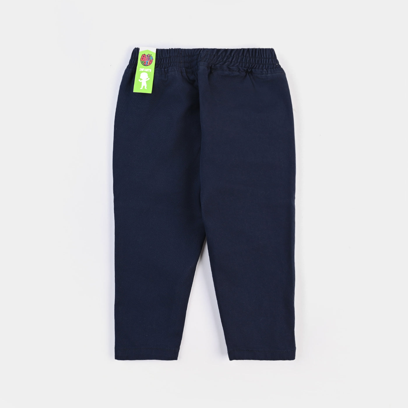 Infant Girls Twill Pant Character - Navy Blue