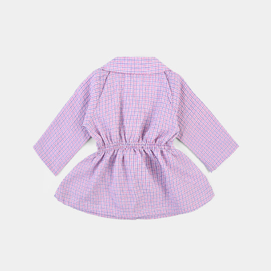 Infant Girls Crepe Woven Suit Fashion Style