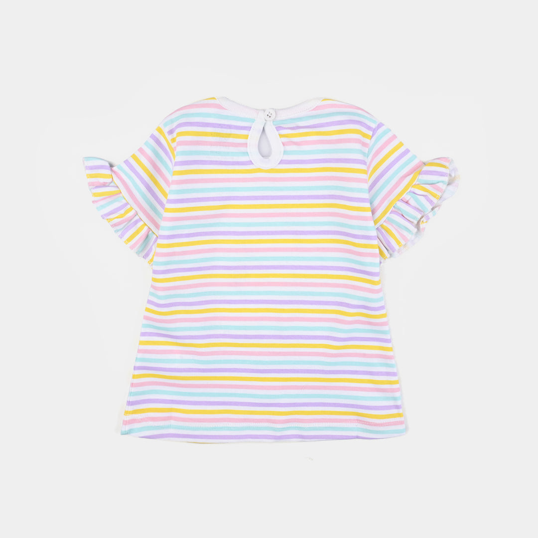 Infant Girls Cotton Interlock T-Shirt Magic Dreams-Multi