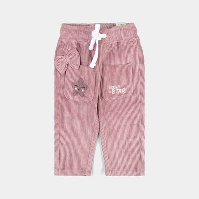 Infant Girls Corduroy Pant Star-T.Pink