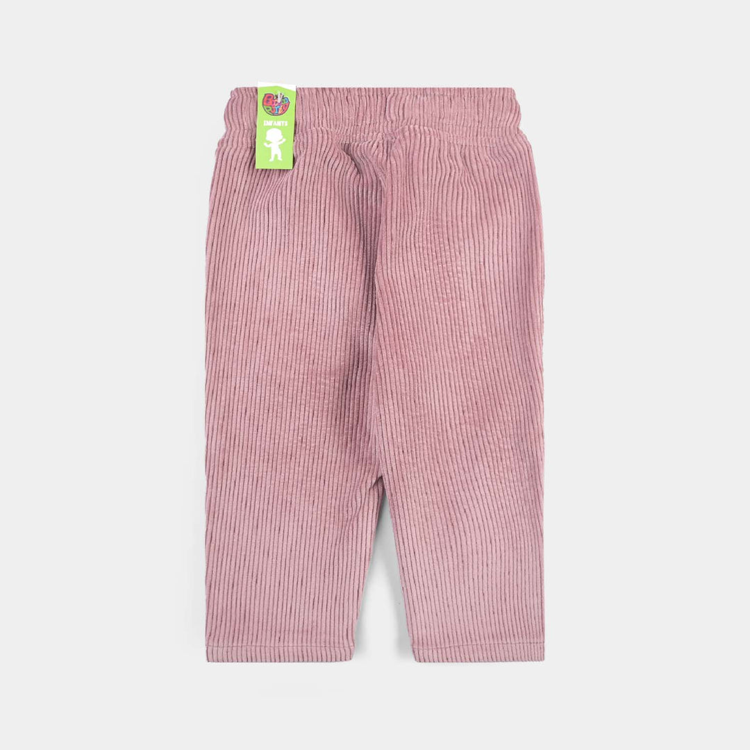 Infant Girls Corduroy Pant Star-T.Pink