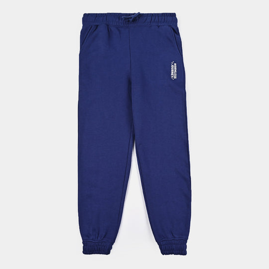 Teens Boys Fleece Trouser Journey-NAVY