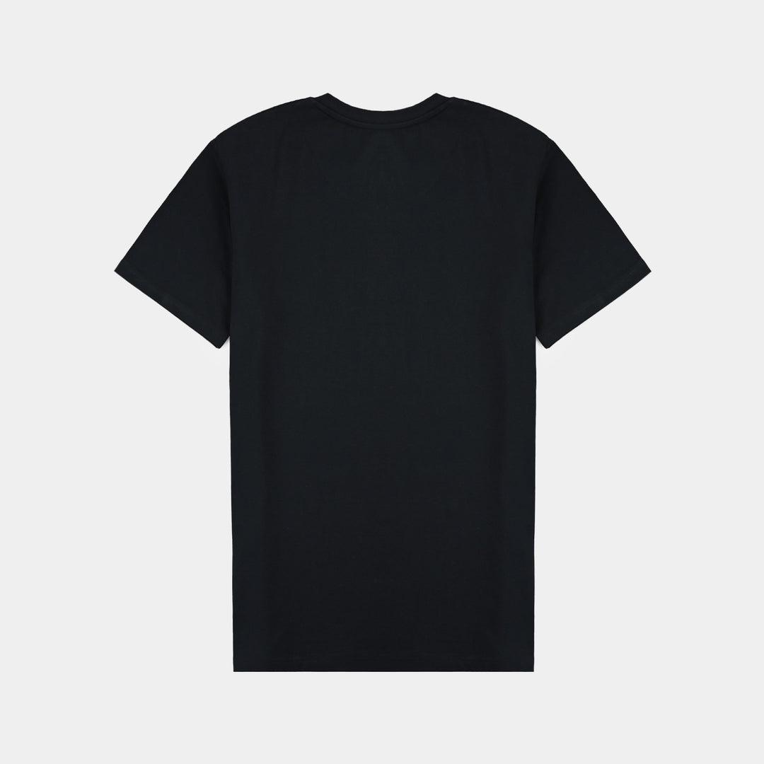 Teens Boys Lycra Jersey T-Shirt - Black/NASA