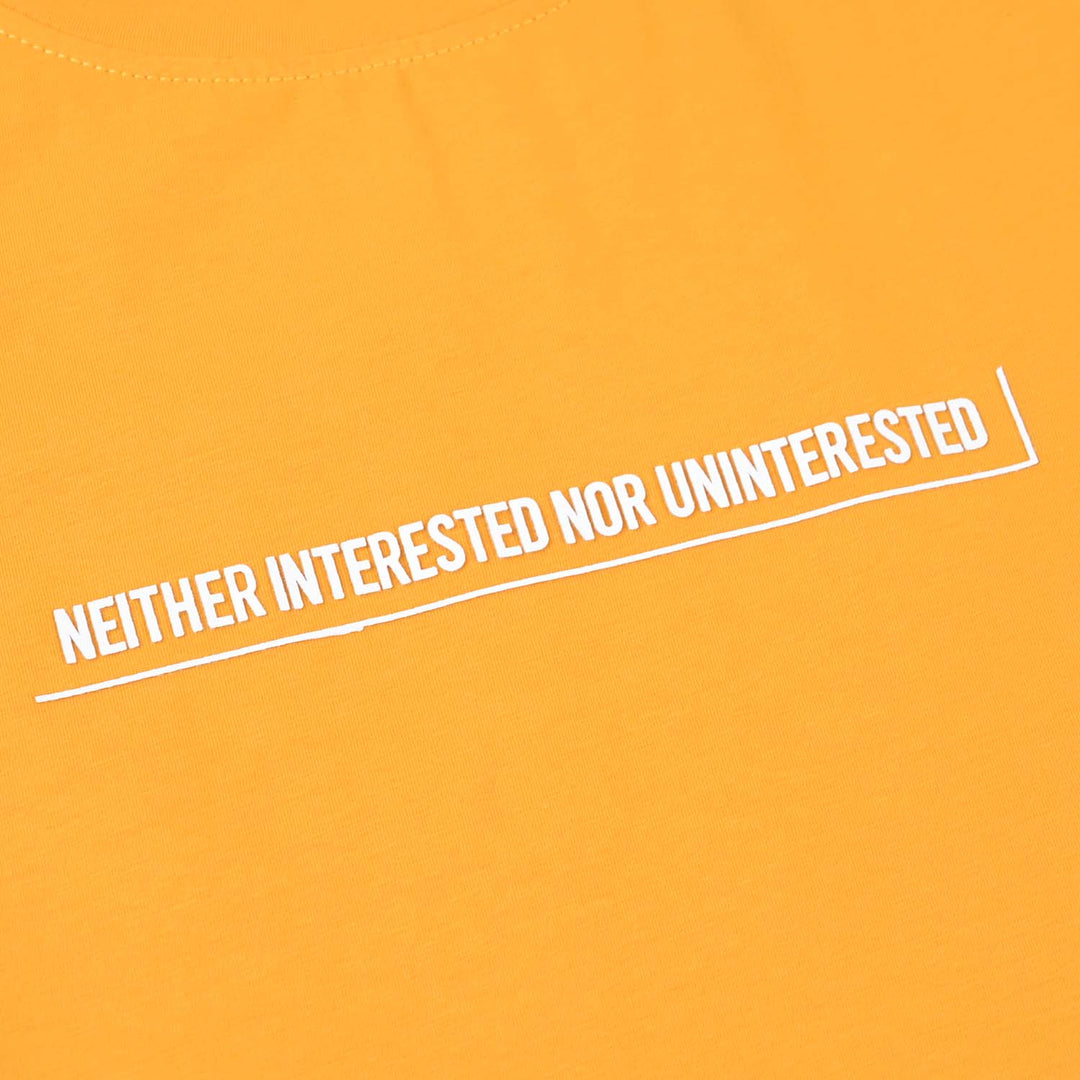 Teens Boys Lycra Jersey T-Shirt - Yellow