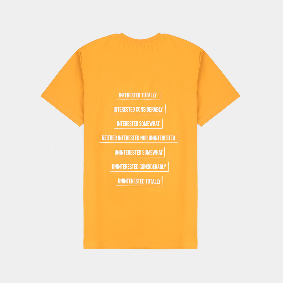 Teens Boys Lycra Jersey Tees H/S -Citrus