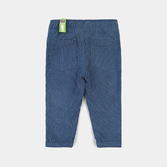 Infant Boys Corduroy Pant Two Buttons-NAVY