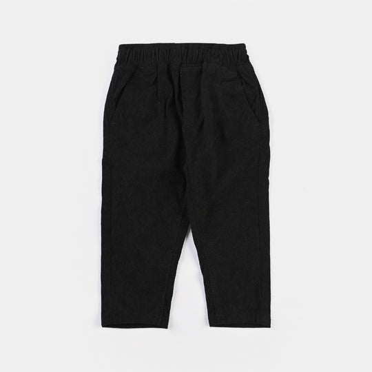 Infant Boys Corduroy Pant Basic-BLACK