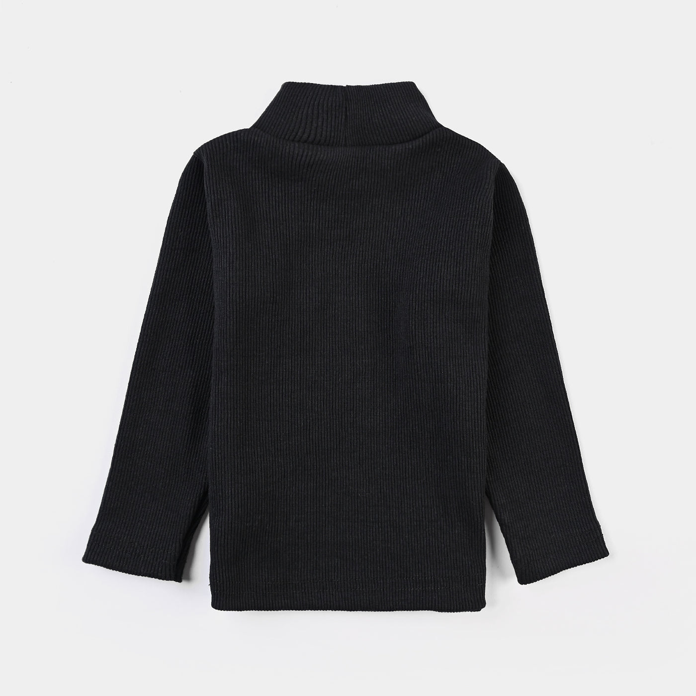 Infant Unisex Thermal Turtle Neck -BLACK