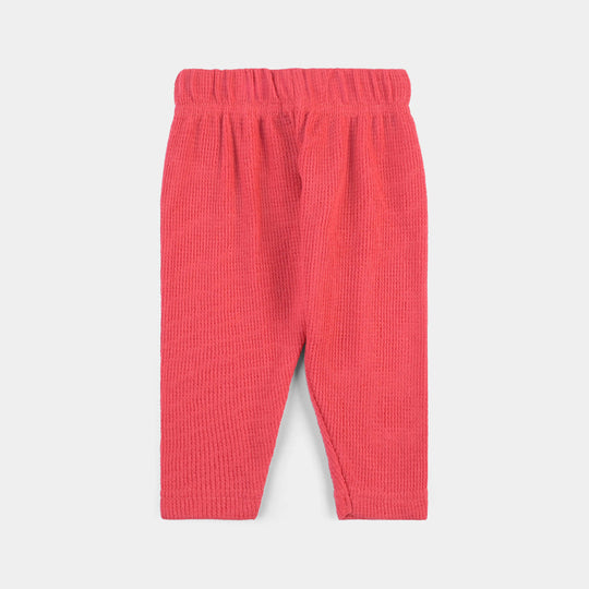 Infant Unisex Thermal Red Inner Wear-Red