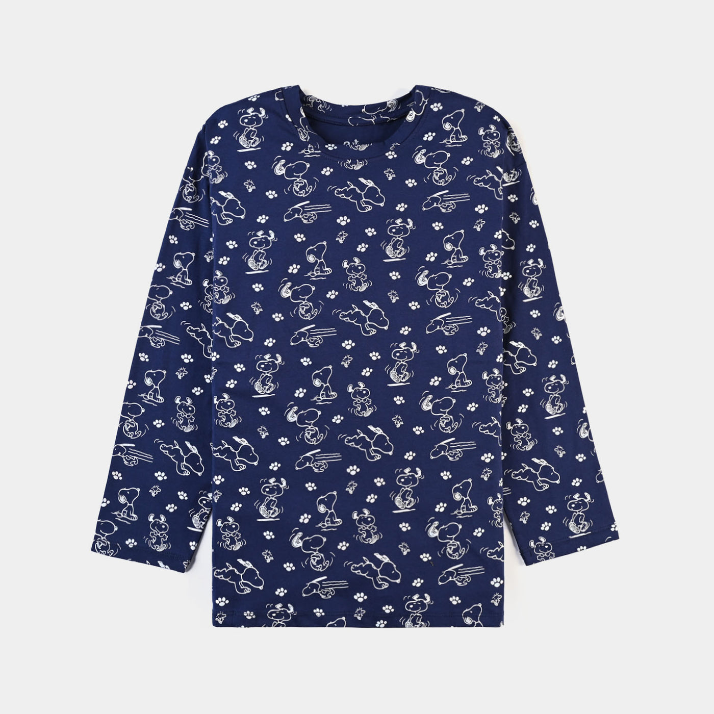 Girls Lycra Jersey T-Shirt Character - NAVY