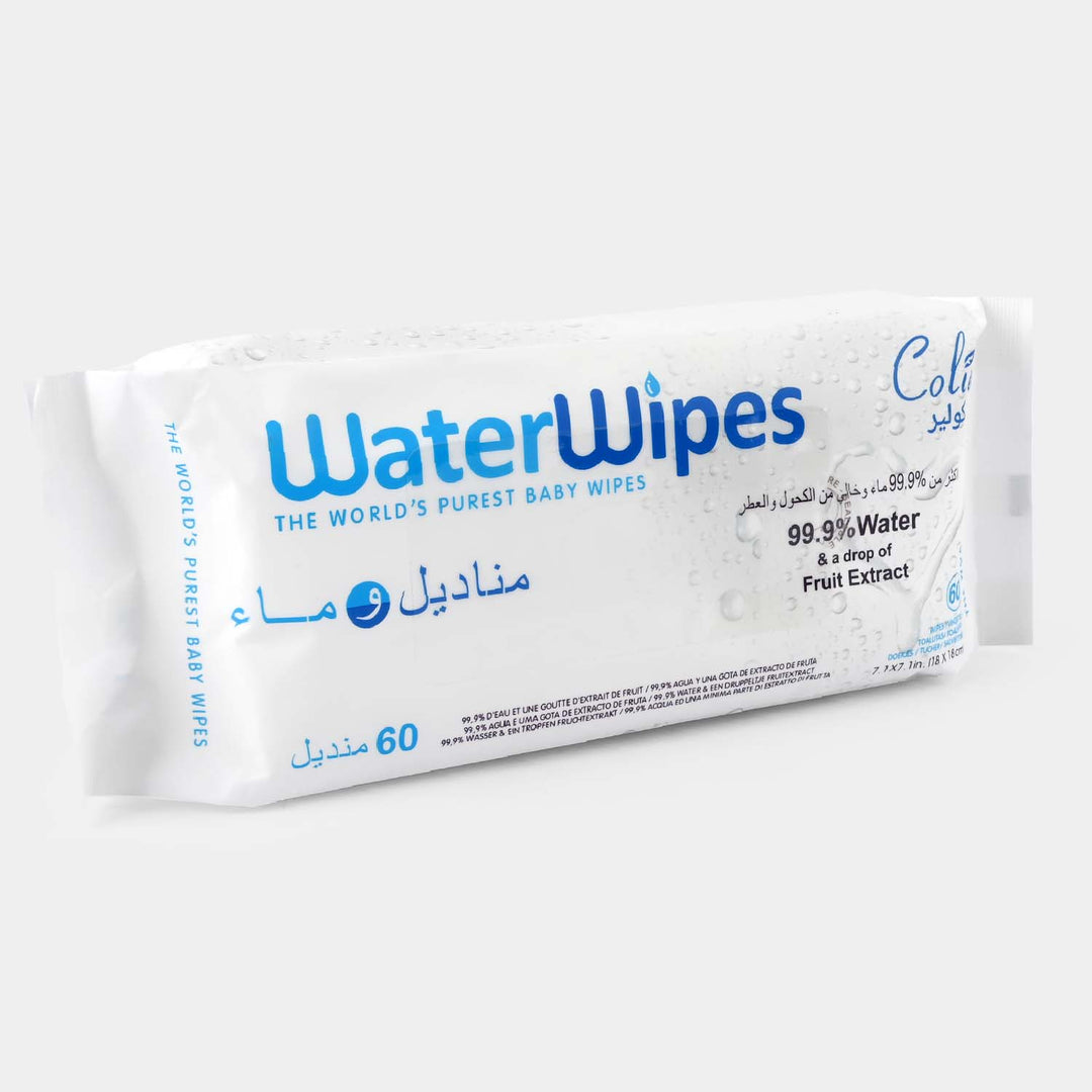 Baby Water Wipes - 60Pcs