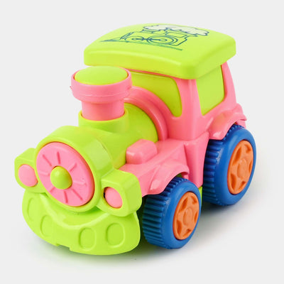 Friction Mini Vehicle Toy For Kids