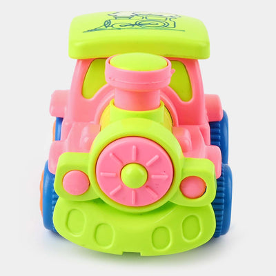 Friction Mini Vehicle Toy For Kids