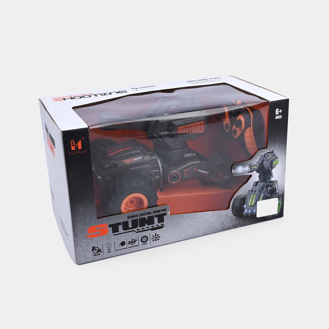 Remote Control Stunt & Targeting Vehicle For Kids