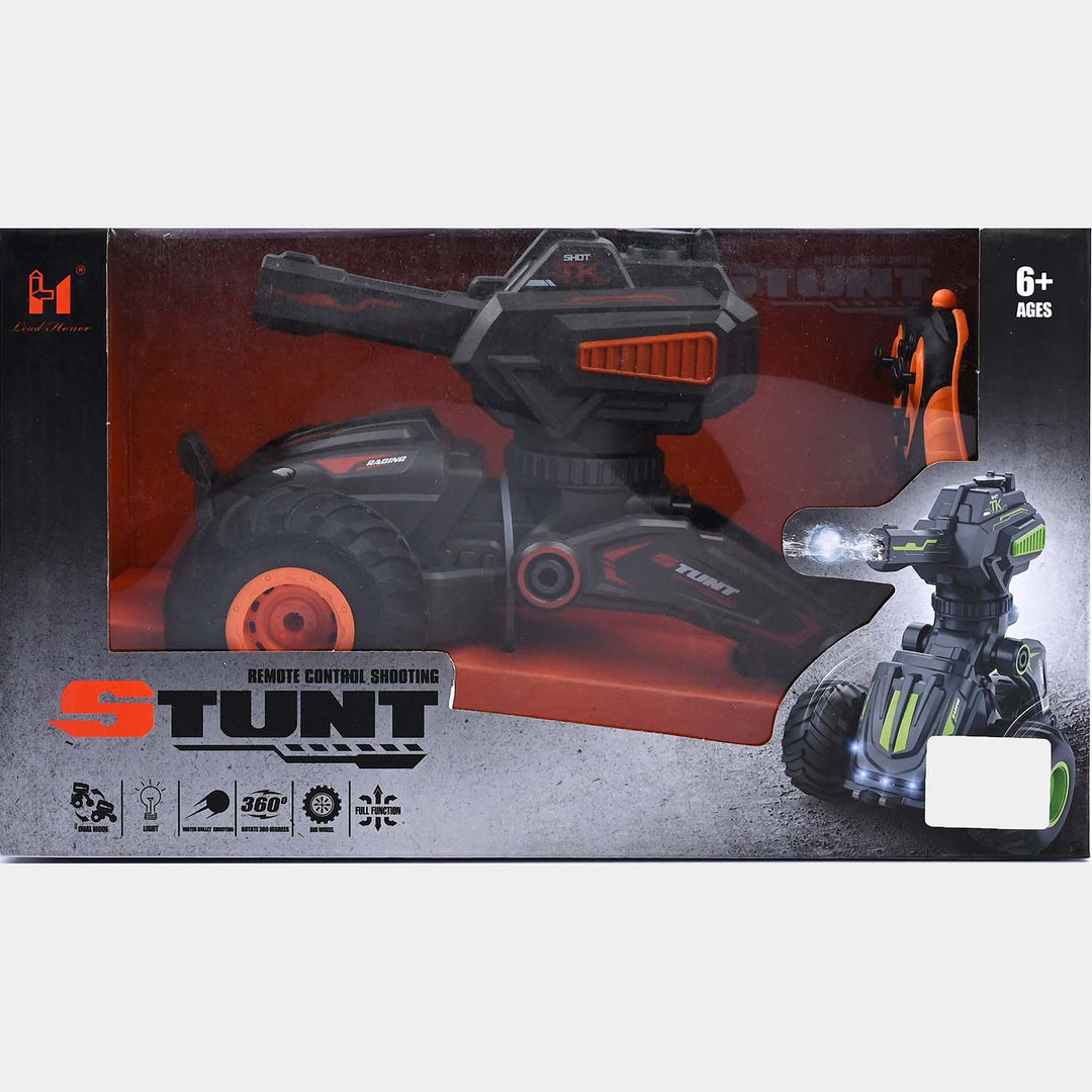 Remote Control Stunt & Targeting Vehicle For Kids