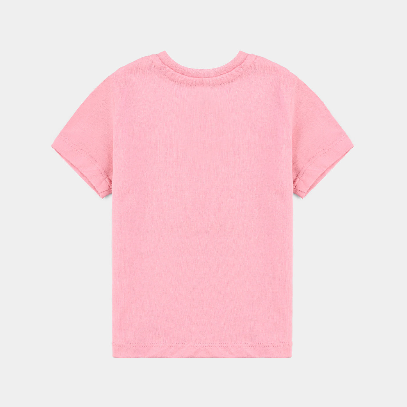 Infant Girls Cotton Jersey T-Shirt Cats-C.Pink