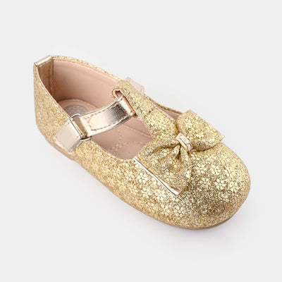 Girls Pumps 11-24-Golden