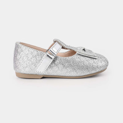 Girls Pumps 11-24-SILVER