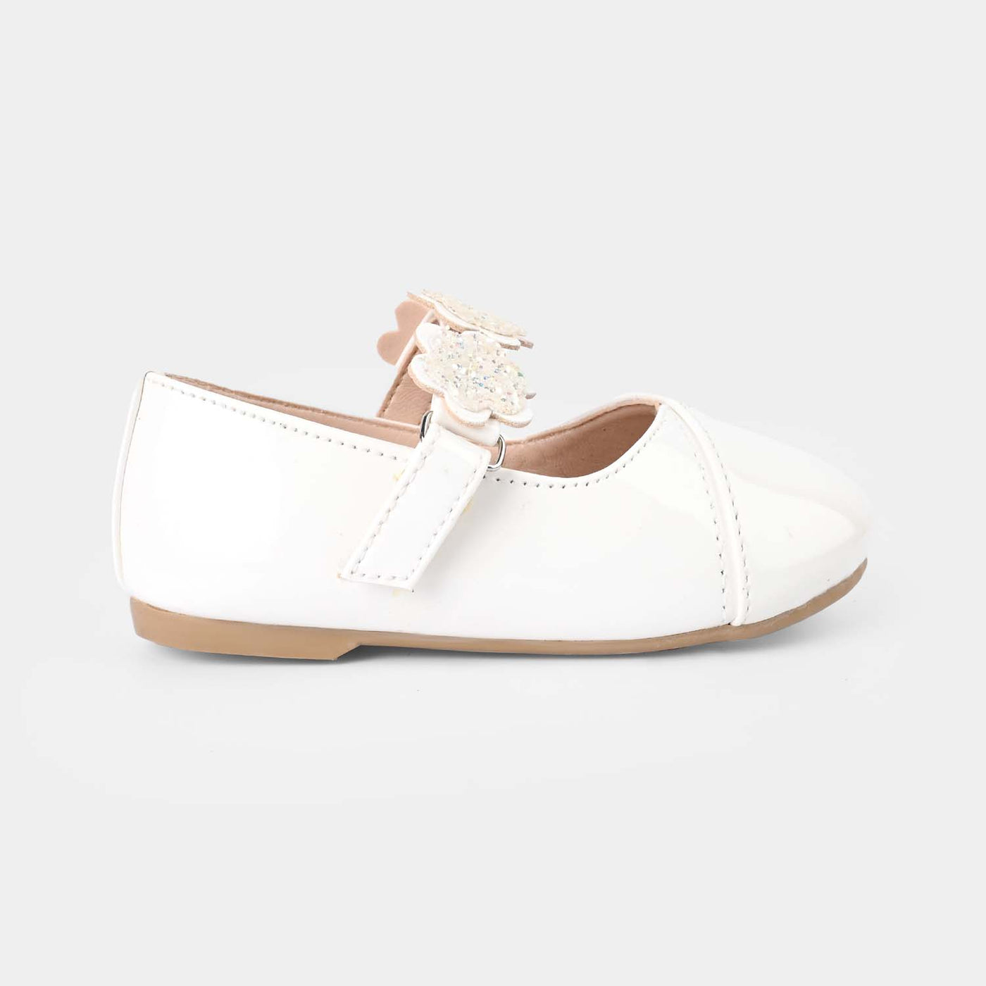 Girls Pumps 11-25-White