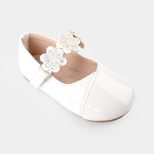 Girls Pumps 11-25-White