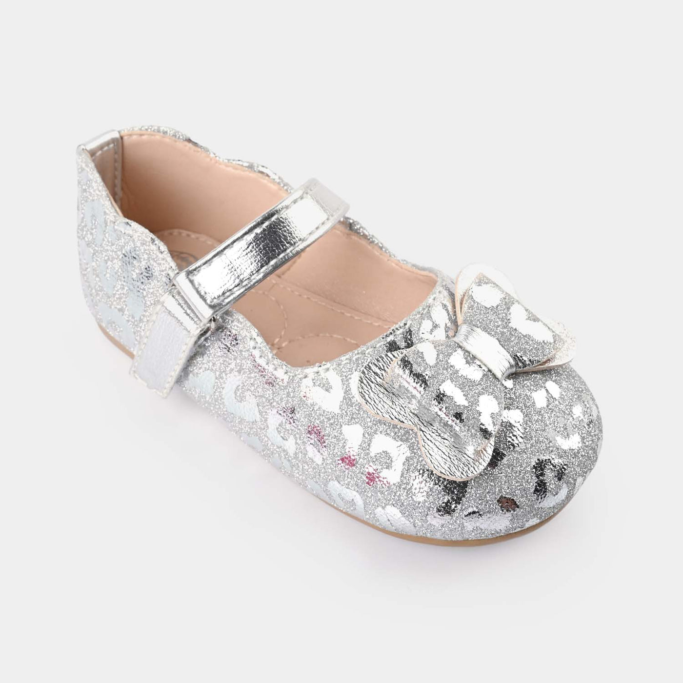 Girls Pumps 11-28-SILVER