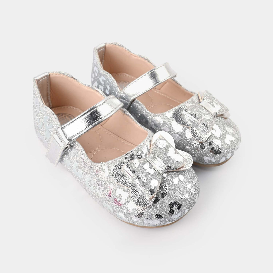 Girls Pumps 11-28-SILVER