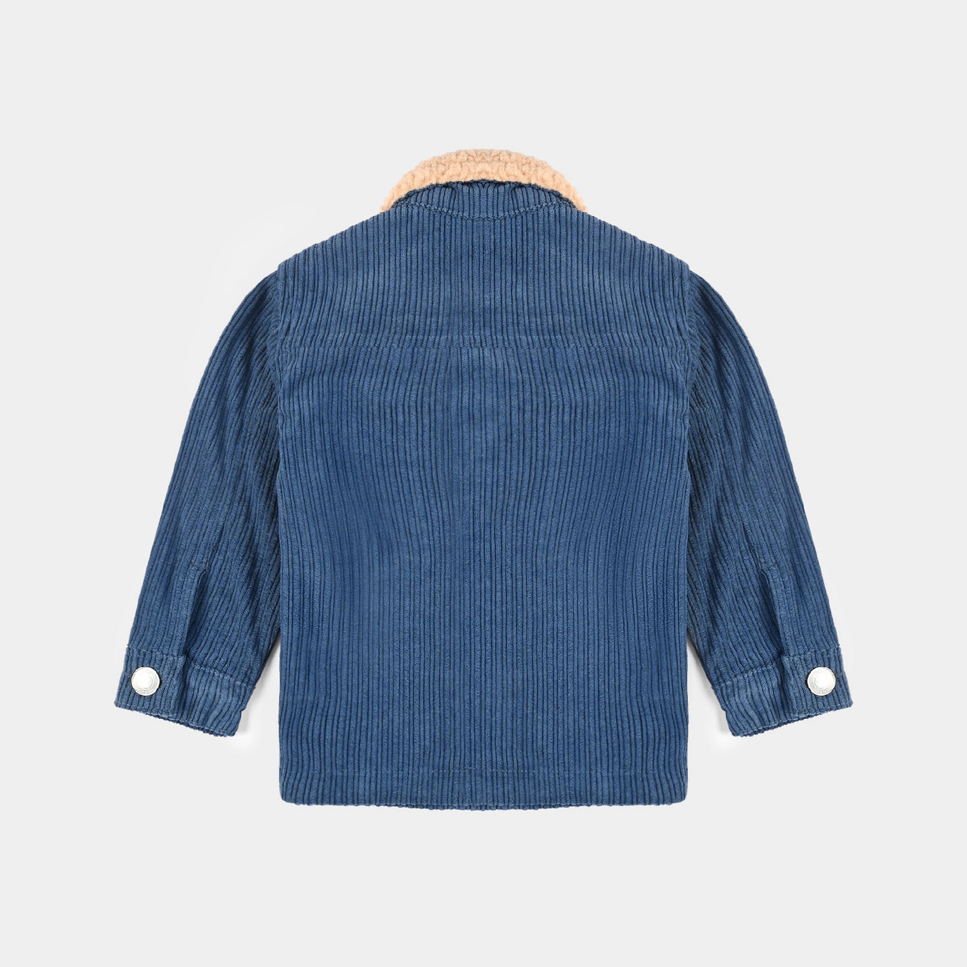 Infant Boys Corduroy Woven Jacket Bear-Blue