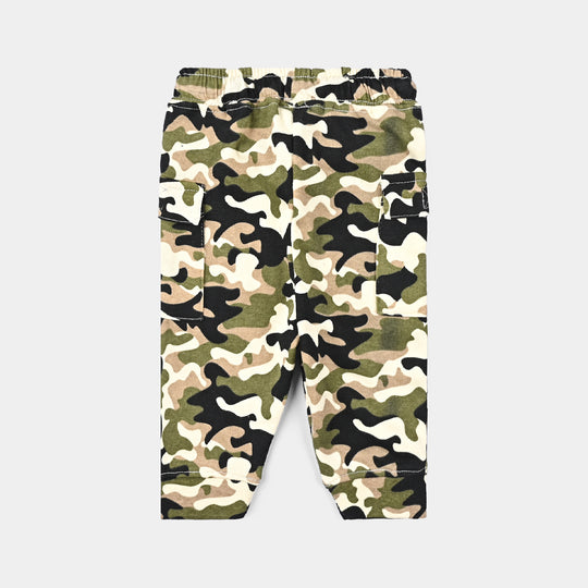 Infant Boys Cotton Terry Pyjama Camo